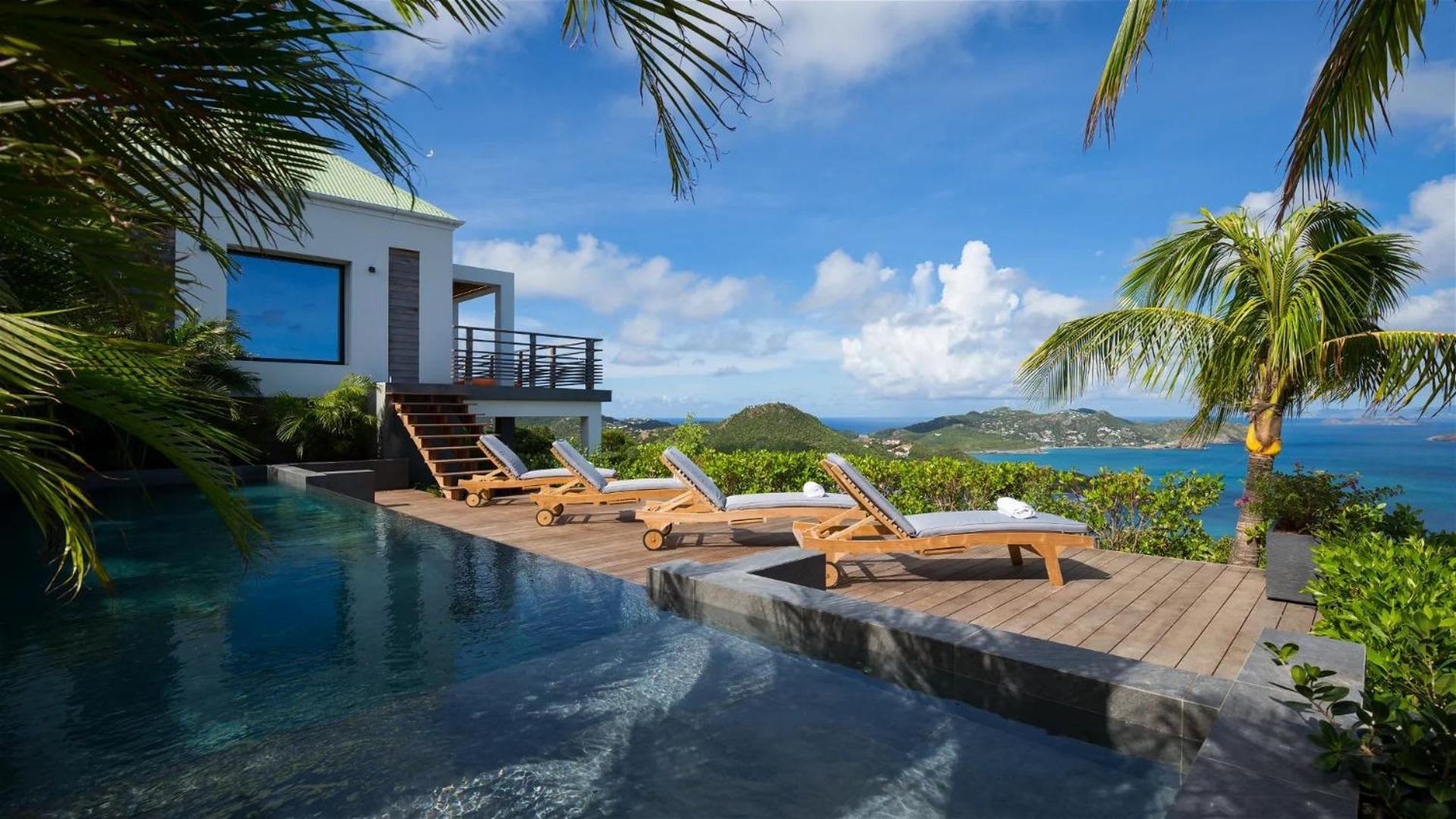 Luxurious 3-Bed Villa With Pool In Tranquil Vitet St. Barthelemy Dış mekan fotoğraf